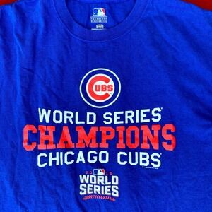 Genuine Merchandise VTG Chicago Cubs World Series Champions T-Shirt Mens M